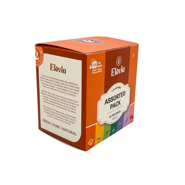 Orange Assorted Box - Orange Tea Box – 100% Natural Citrus Herbal Tea