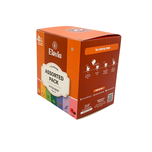 Orange Assorted Box - Orange Tea Box – 100% Natural Citrus Herbal Tea