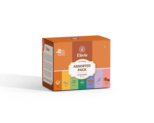 Orange Assorted Box - Orange Tea Box – 100% Natural Citrus Herbal Tea