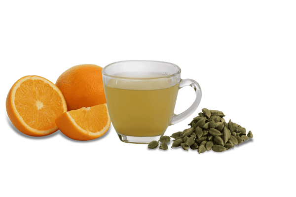 Orange CardaGlow (Cardamom) - Orange Tea Box – 100% Natural Citrus Herbal Tea
