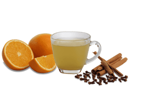 Orange Spice Harmony (Cinnamon & Clove) - Orange Tea Pouch – 100% Natural Citrus Herbal Tea