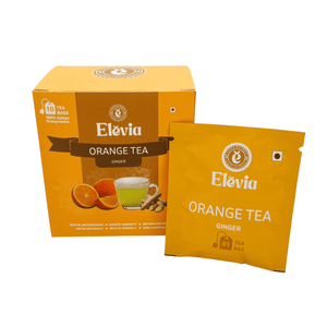 Orange Ginger Zest - Orange Tea Box – 100% Natural Citrus Herbal tea