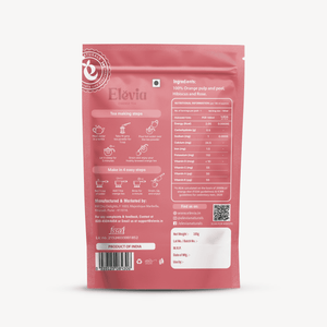 Orange Blossom (Hibiscus & Rose) - Orange Tea Pouch – 100% Natural Citrus Herbal Tea