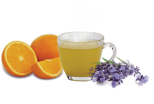 Orange Lavender Calm - Orange Tea Pouch – 100% Natural Citrus Herbal Tea