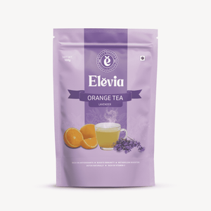 Orange Lavender Calm - Orange Tea Pouch – 100% Natural Citrus Herbal Tea