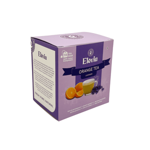 Orange Lavender Calm - Orange Tea Box – 100% Natural Citrus Herbal Tea