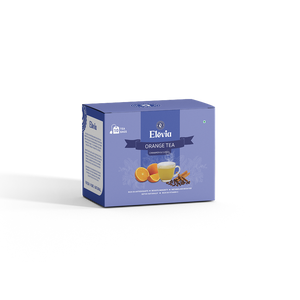 Orange Spice Harmony (Cinnamon & Clove) - Orange Tea Box – 100% Natural Citrus Herbal Tea