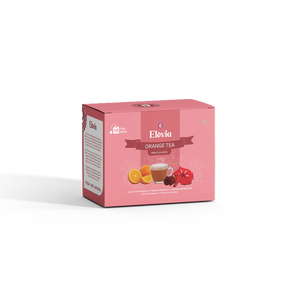 Orange Blossom (Hibiscus & Rose)- Orange Tea Box – 100% Natural Citrus Herbal Tea