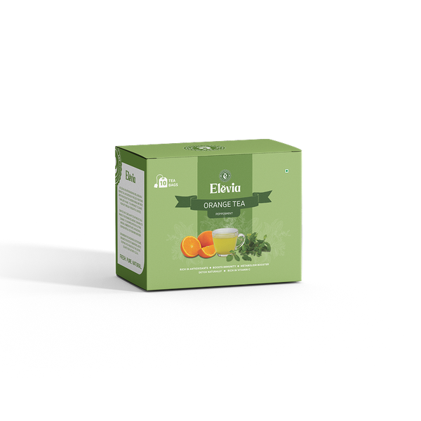 Orange Mint Fresh - Orange Tea Box – 100% Natural Citrus Herbal Tea